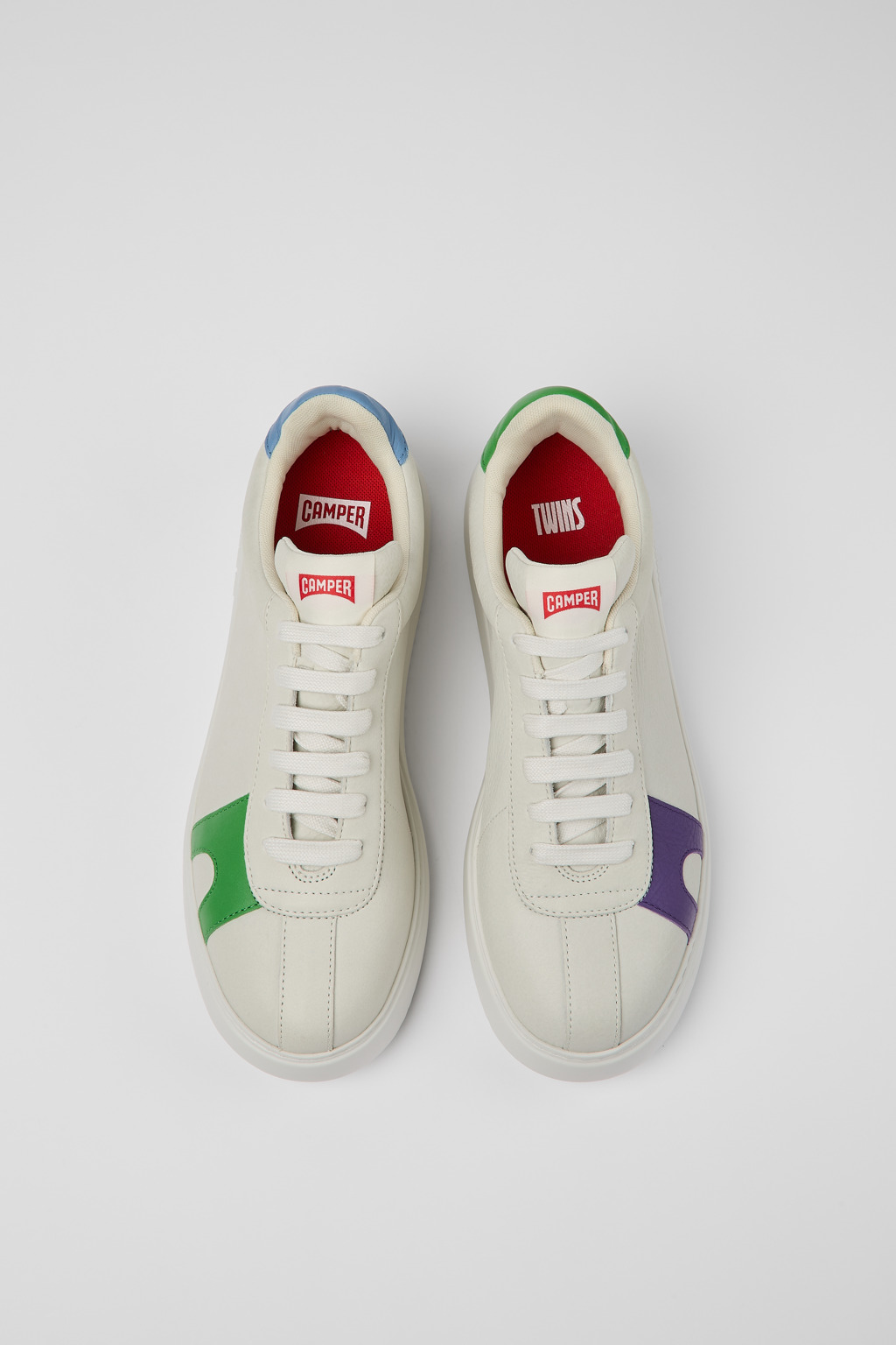 Twins White Sneakers for Men - Spring/Summer collection - Camper 