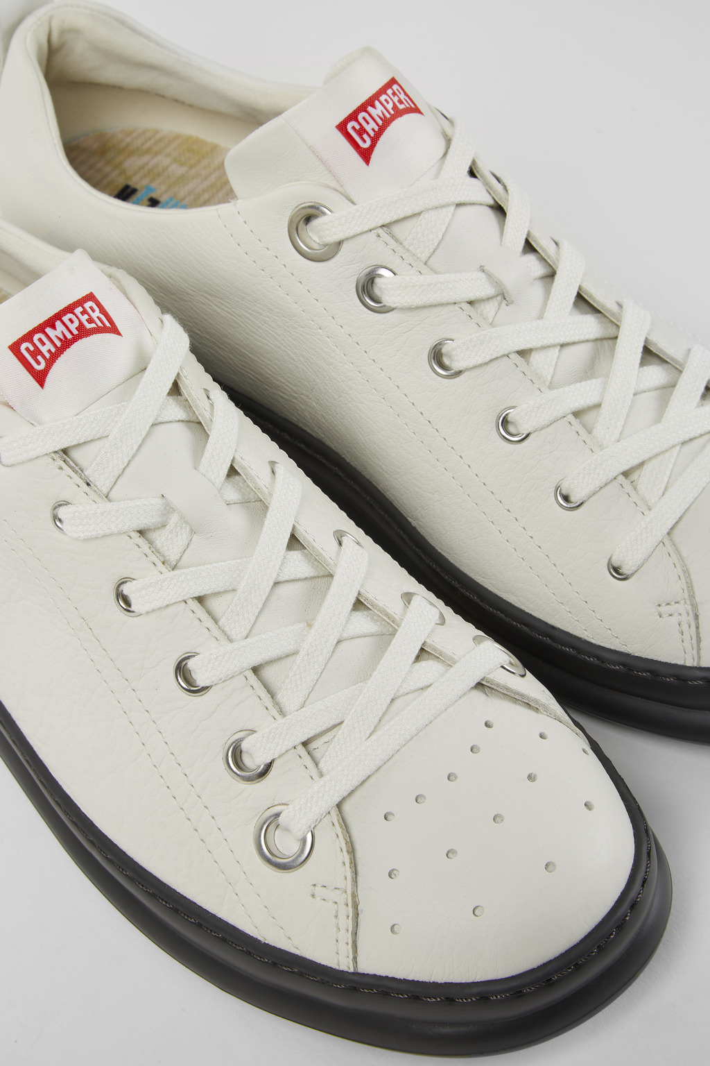 スニーカー CAMPER Men Sneakers White K101027-001 TWINS 0 Twins White Sneakers for Men - Spring/Summer collection