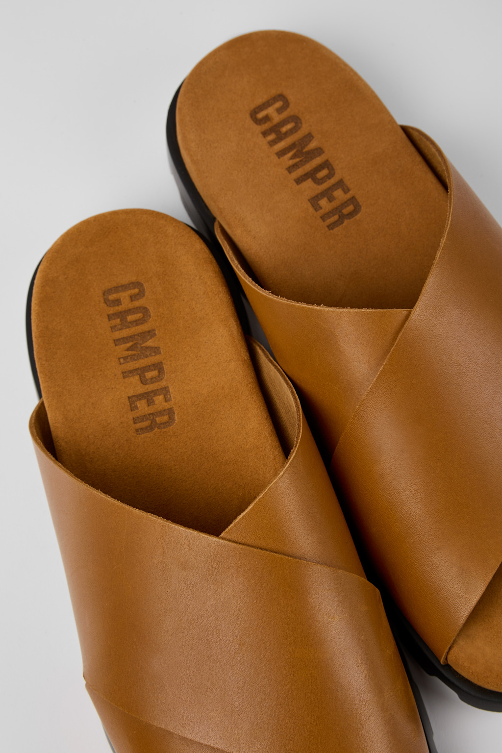サンダル CAMPER Men Sandals Brown K101046-002 BRUTUS SANDAL 0 Brutus Brown Sandals for Men - Spring/Summer collection