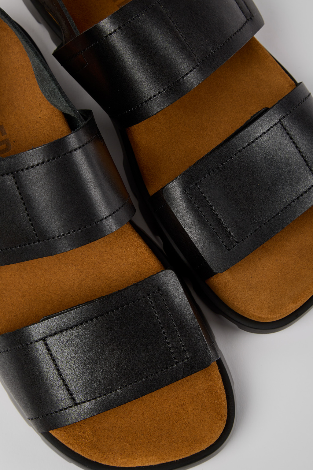 サンダル CAMPER Men Sandals Grey K100776-010 BRUTUS SANDAL 0 Brutus Grey Sandals for Men - Spring/Summer collection