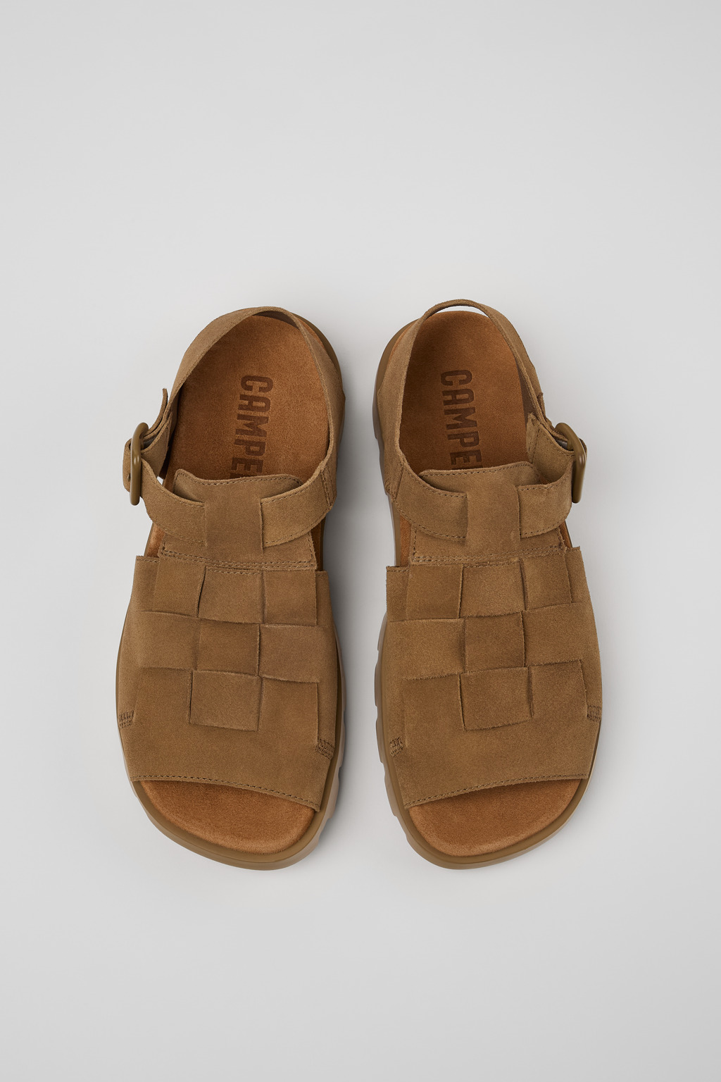 Brutus Brown Sandals for Men - Fall/Winter collection - Camper USA