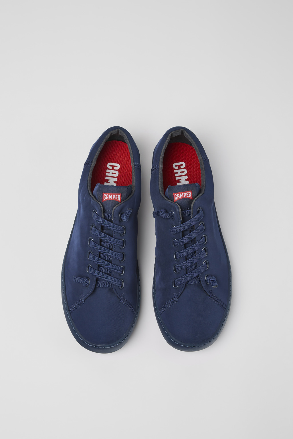 CAMPER PEU CIRCUITスカイブルー レザー カンペール CAMPER [カンペール] RUNNER UP / レザースニーカー