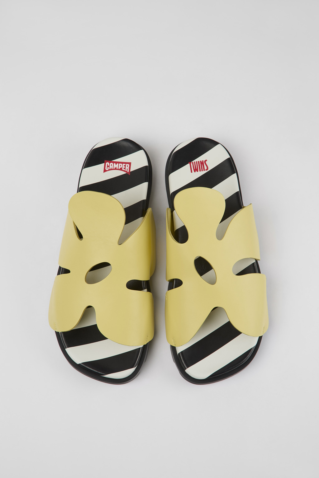 新品 CAMPER × TWINS フラワーサンダル 41 イエロー メンズ Twins Yellow Sandals for Men - Autumn / Winter collection - Camper USA