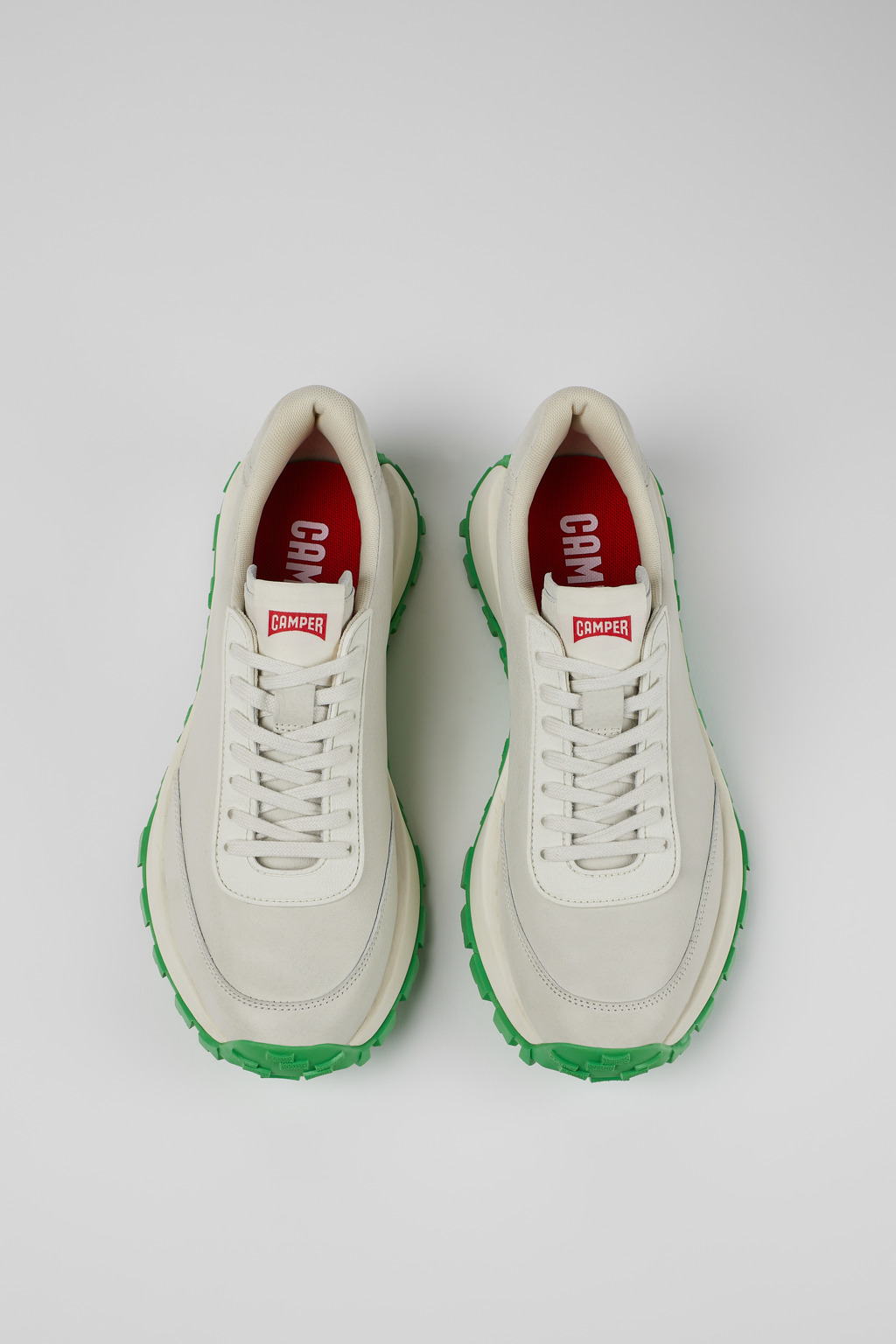 Drift Trail White Sneakers for Men - Fall/Winter collection - Camper 