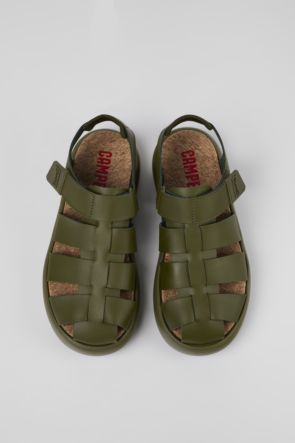 CAMPER ヘロタスフロタサンタル K100938 003PELOTAS Pelotas Black Sandals for Men - Spring/Summer collection