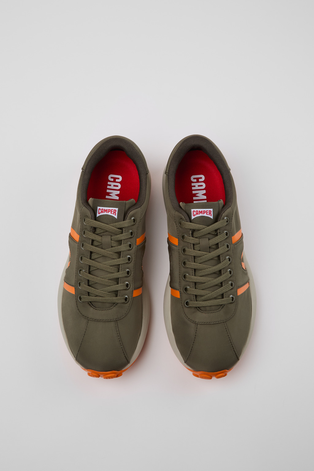 スニーカー CAMPER Men Sneakers Green K100943-008 PELOTAS ATHENS 0 Pelotas Green Sneakers for Men - Spring/Summer collection