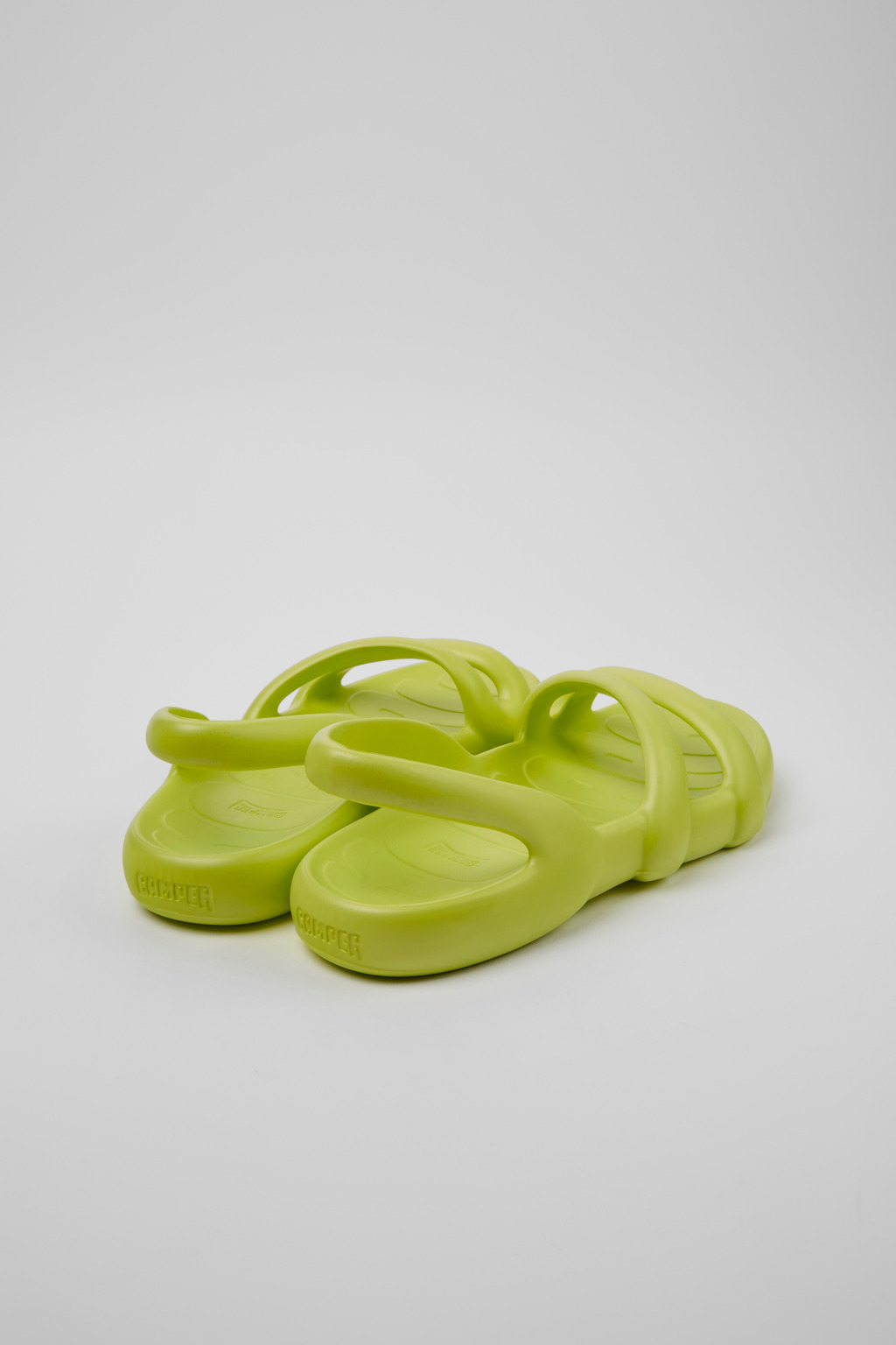 サンダル CAMPER Men Sandals Yellow K100957-012 KOBARAH FLAT 0 Kobarah Yellow Sandals for Men - Spring/Summer collection