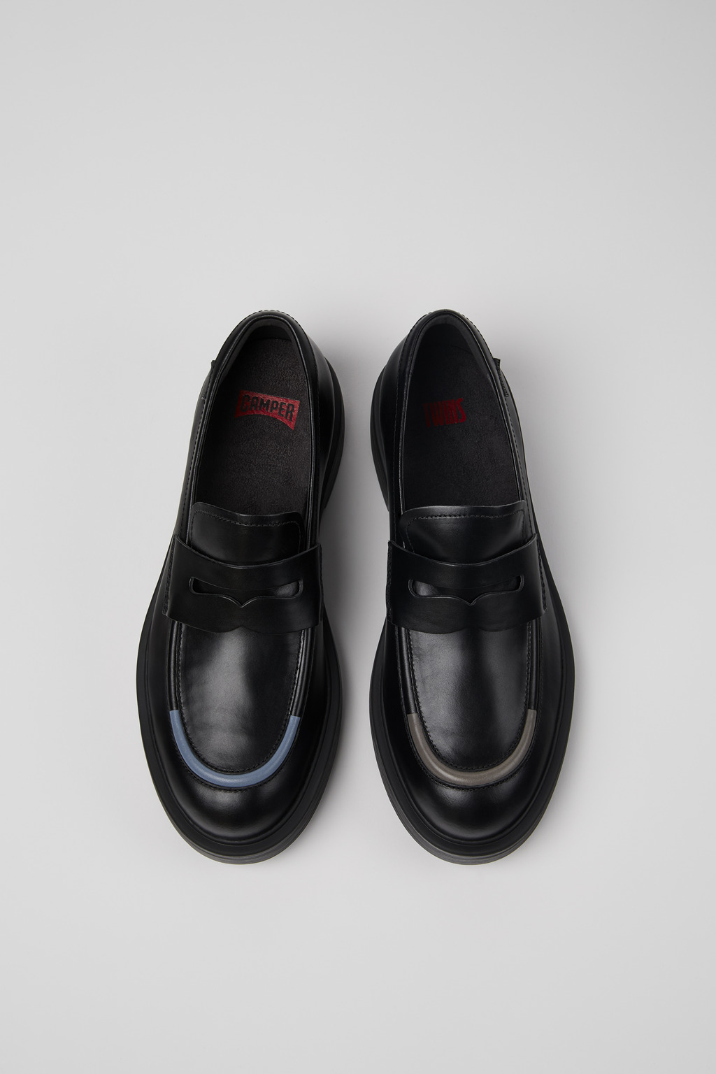 Twins Black Formal Shoes for Men Spring Summer collection Camper USA