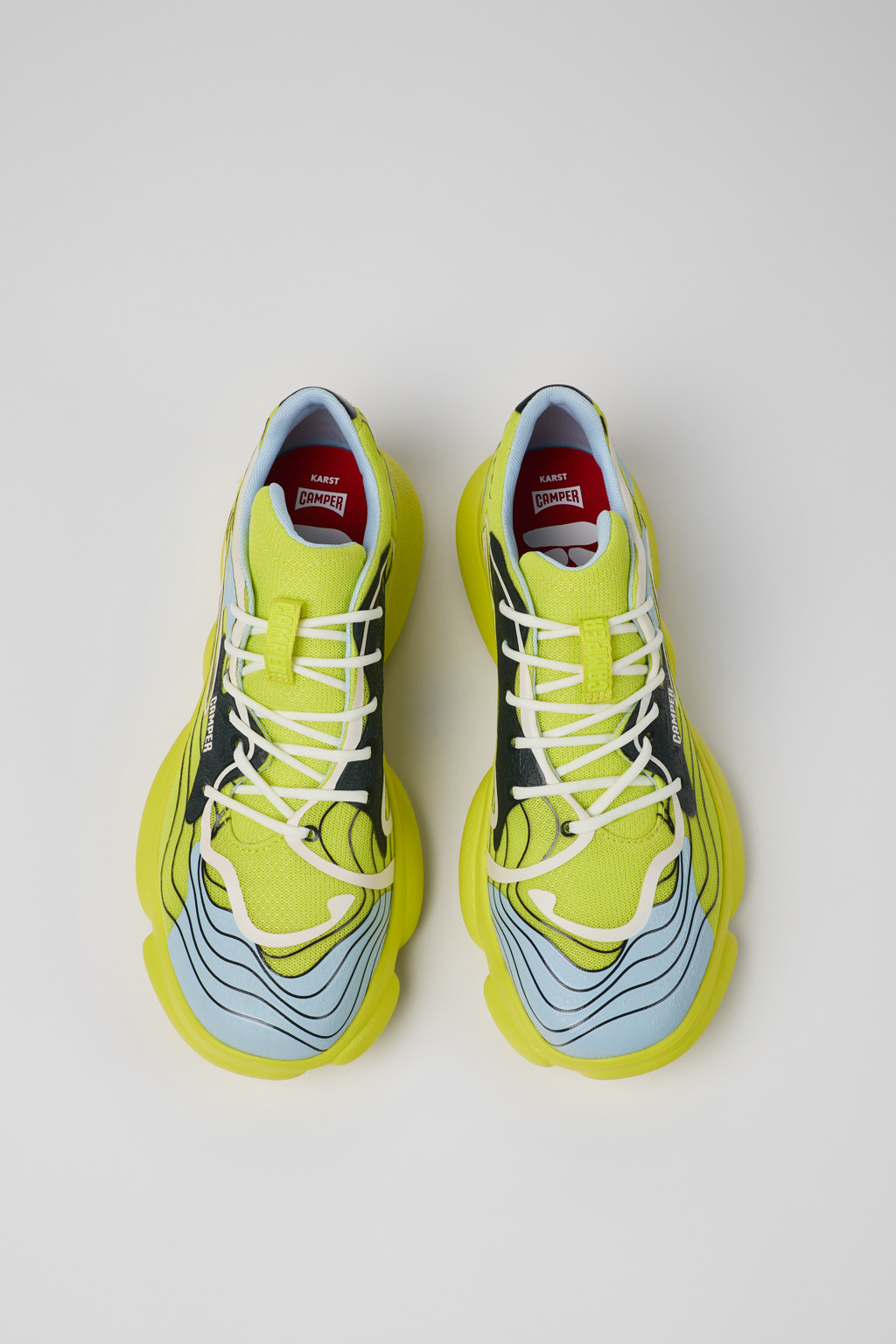 ★送料無料★CAMPER MENS KARST K100992-002 Karst Multicolor Sneakers for Men - Spring/Summer collection