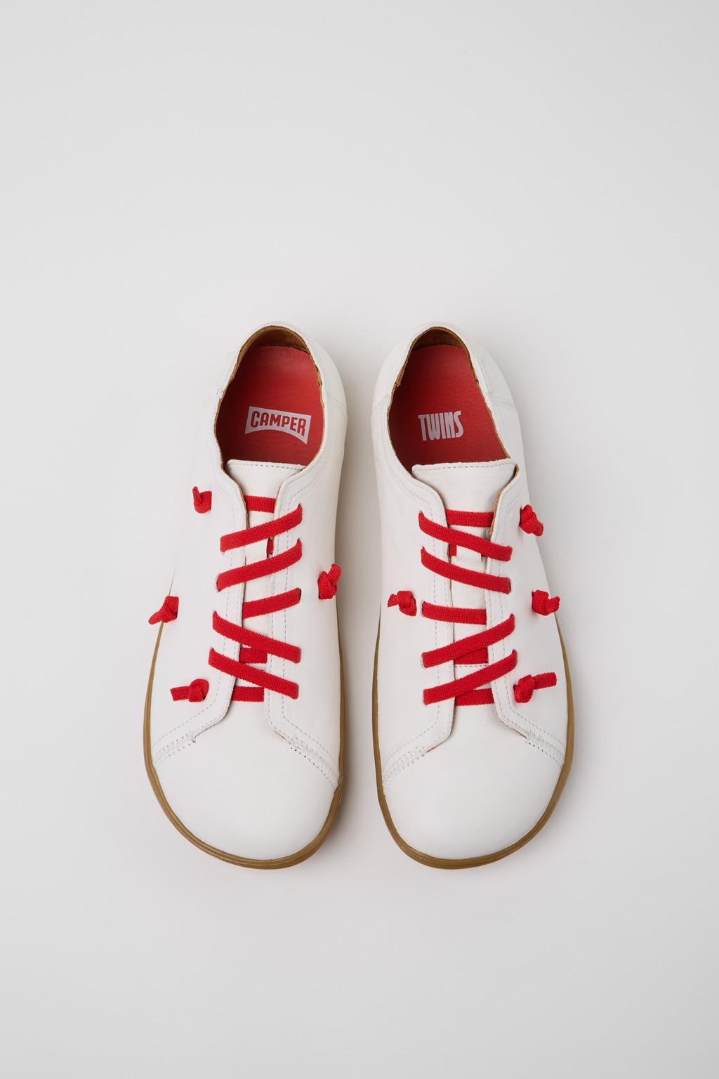 スニーカー CAMPER Men Sneakers White K100746-001 TWINS 0 Twins White Sneakers for Men - Spring/Summer collection