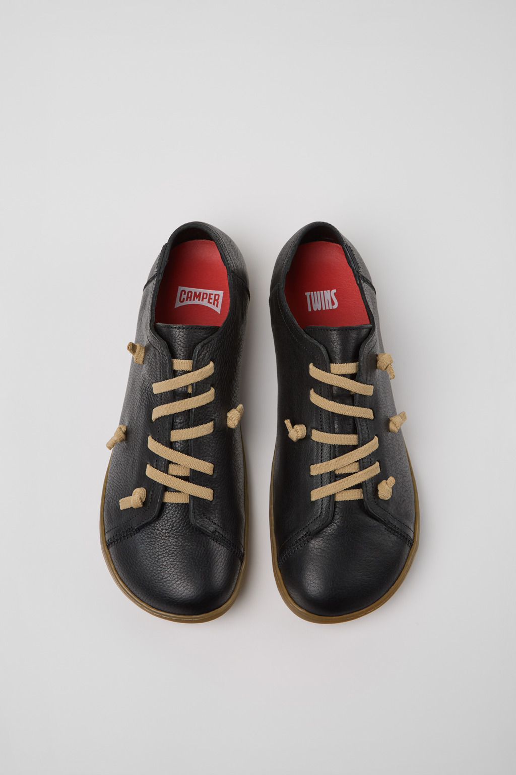 スニーカー CAMPER Men Sneakers Black K100743-042 TWINS 0 Twins Black Sneakers for Men - Spring/Summer collection