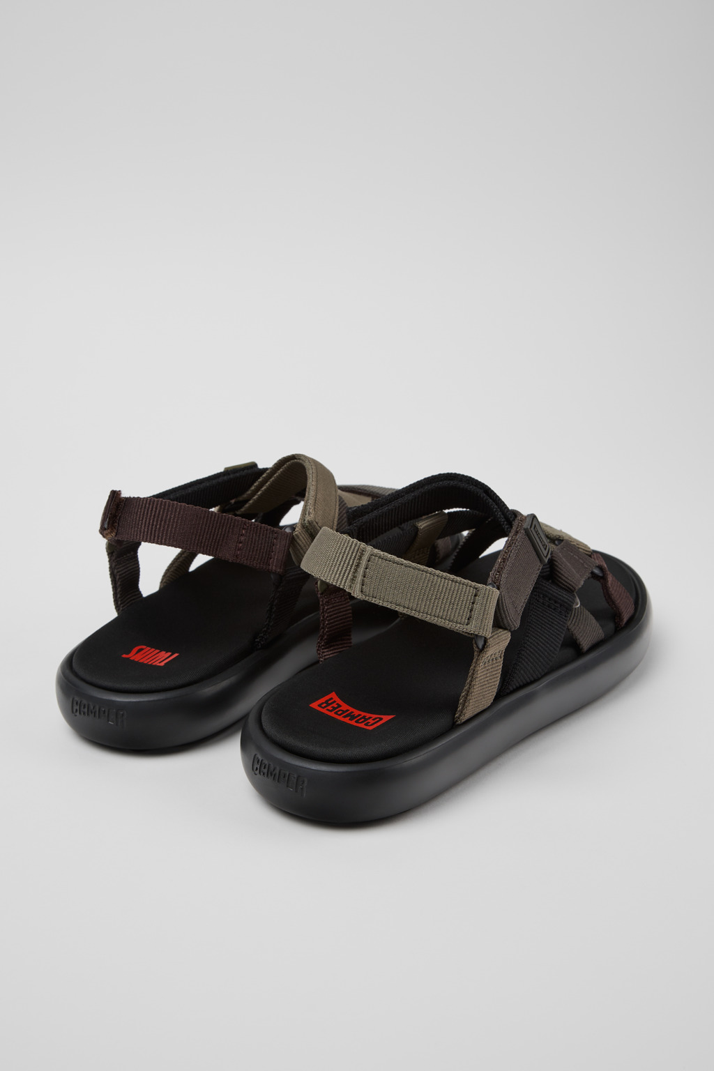 サンダル CAMPER Men Sandals Multicolor K101031-001 TWINS 0 Twins Multicolor Sandals for Men - Spring/Summer collection