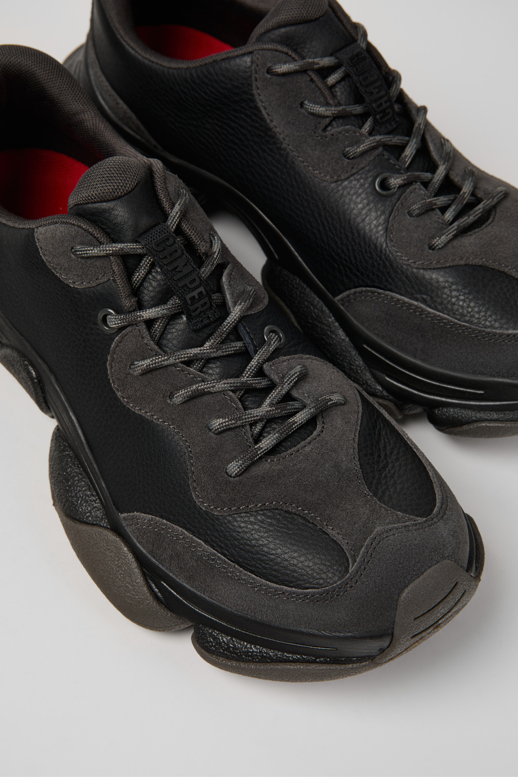 靴 CAMPER KARST 38 Karst Grey Sneakers for Women - Spring/Summer collection