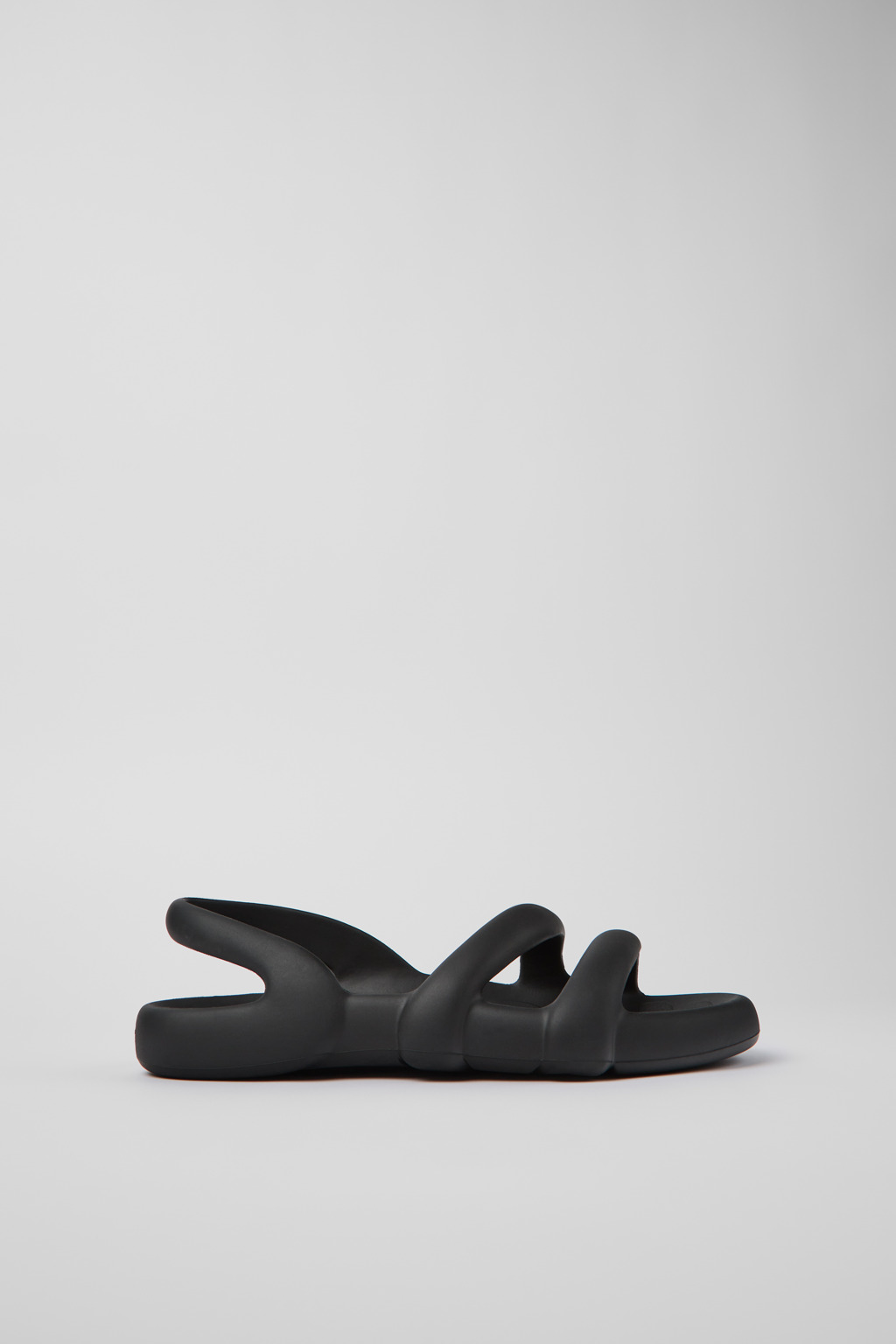 ★Camper★Men Kobarah Flat Sandals★Black Kobarah Black Sandals for Men - Spring/Summer collection