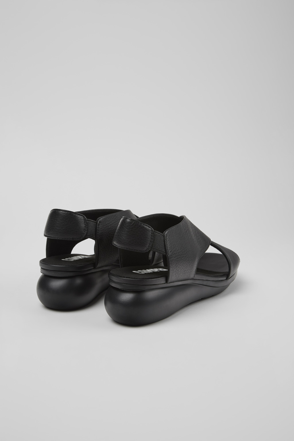BALLOON Black Sandals for Women - Camper Shoes