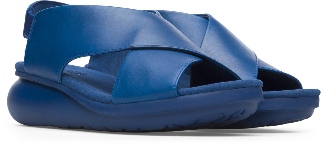 BALLOON Blue Sandals for Women - Fall/Winter collection - Camper 
