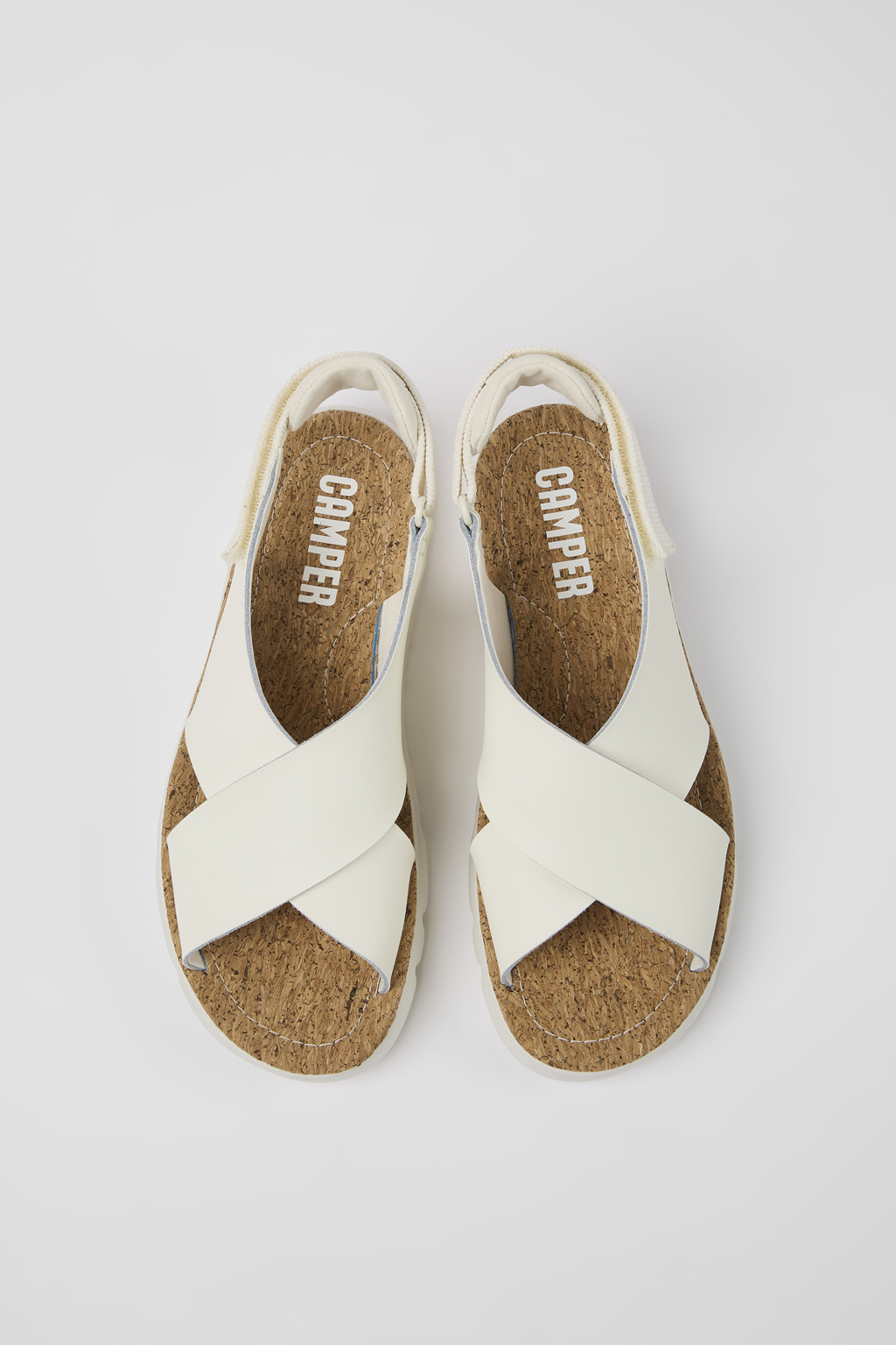 シューズ・サンダルその他 CAMPER Woman Flat sandals White K200848-014 ORUGA UP 0 K200848-014_DF.jpg
