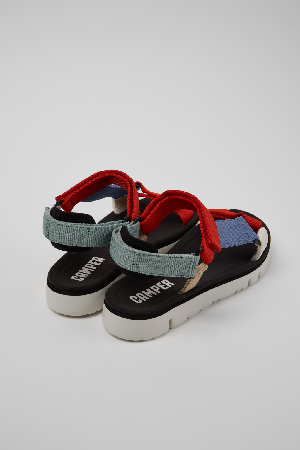 シューズ・サンダルその他 CAMPER Woman Flat sandals Multicolor K200356-013 ORUGA 0 oruga Multicolor Sandals for Women - Spring/Summer
