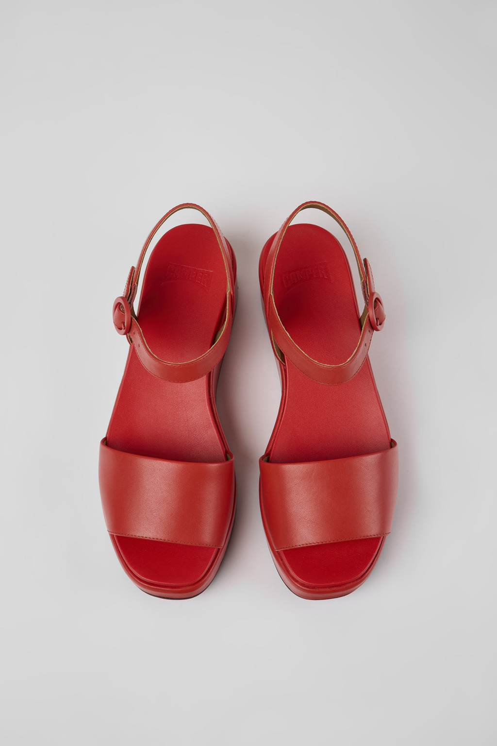 サンダル・ミュール MIISTA Women Sandals MI 5646 RED Red Miri Dark Red Mules Sandals | Miista
