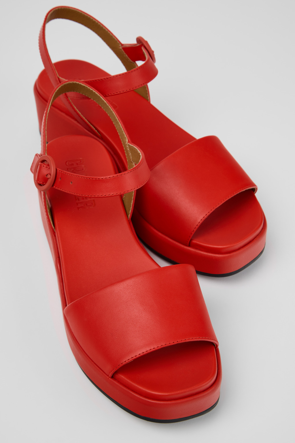 Misia Red Sandals for Women - Autumn / Winter collection - Camper USA