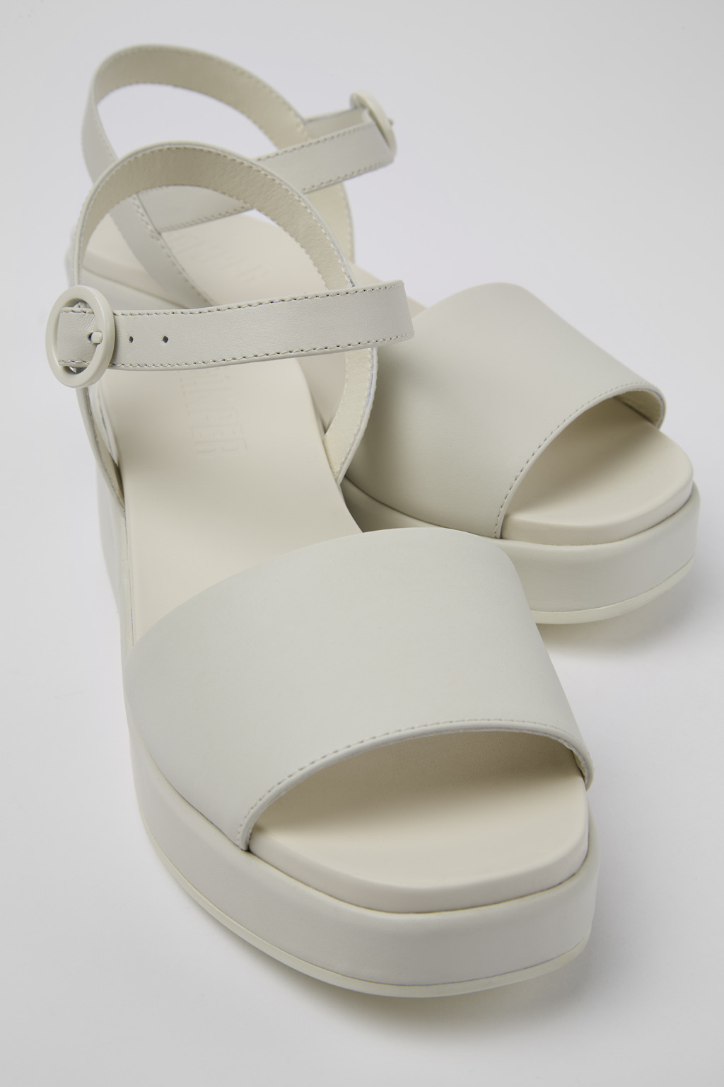 Misia White Sandals for Women - Autumn / Winter collection