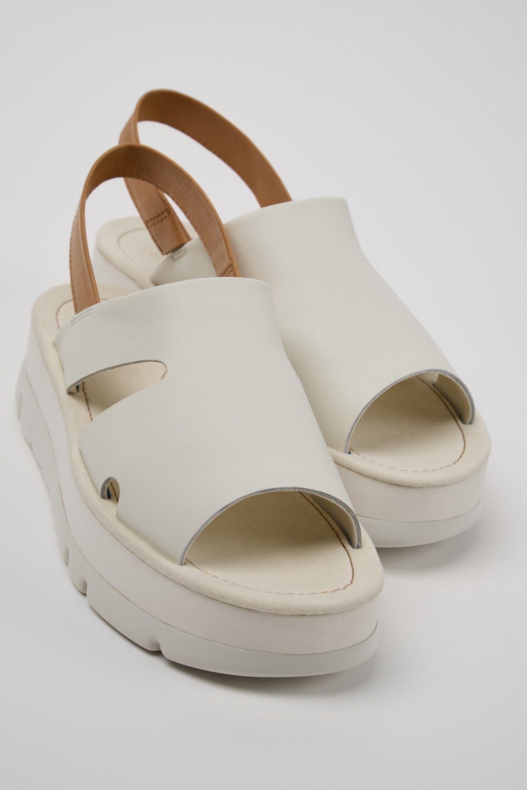 シューズ・サンダルその他 CAMPER Woman Flat sandals White K200848-014 ORUGA UP 0 K200848-014_DF.jpg