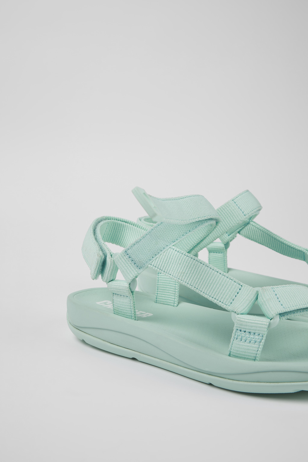 シューズ・サンダルその他 CAMPER Woman Flat sandals Blue K200958-024 MATCH 0 match Blue Sandals for Women - Spring/Summer collection
