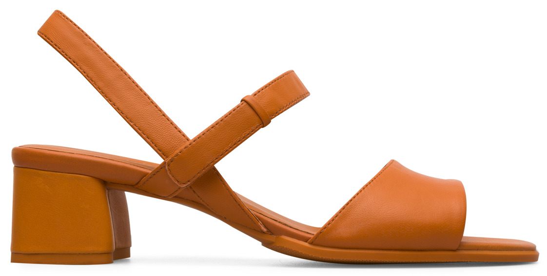 katie Orange Sandals for Women - Fall/Winter collection - Camper USA