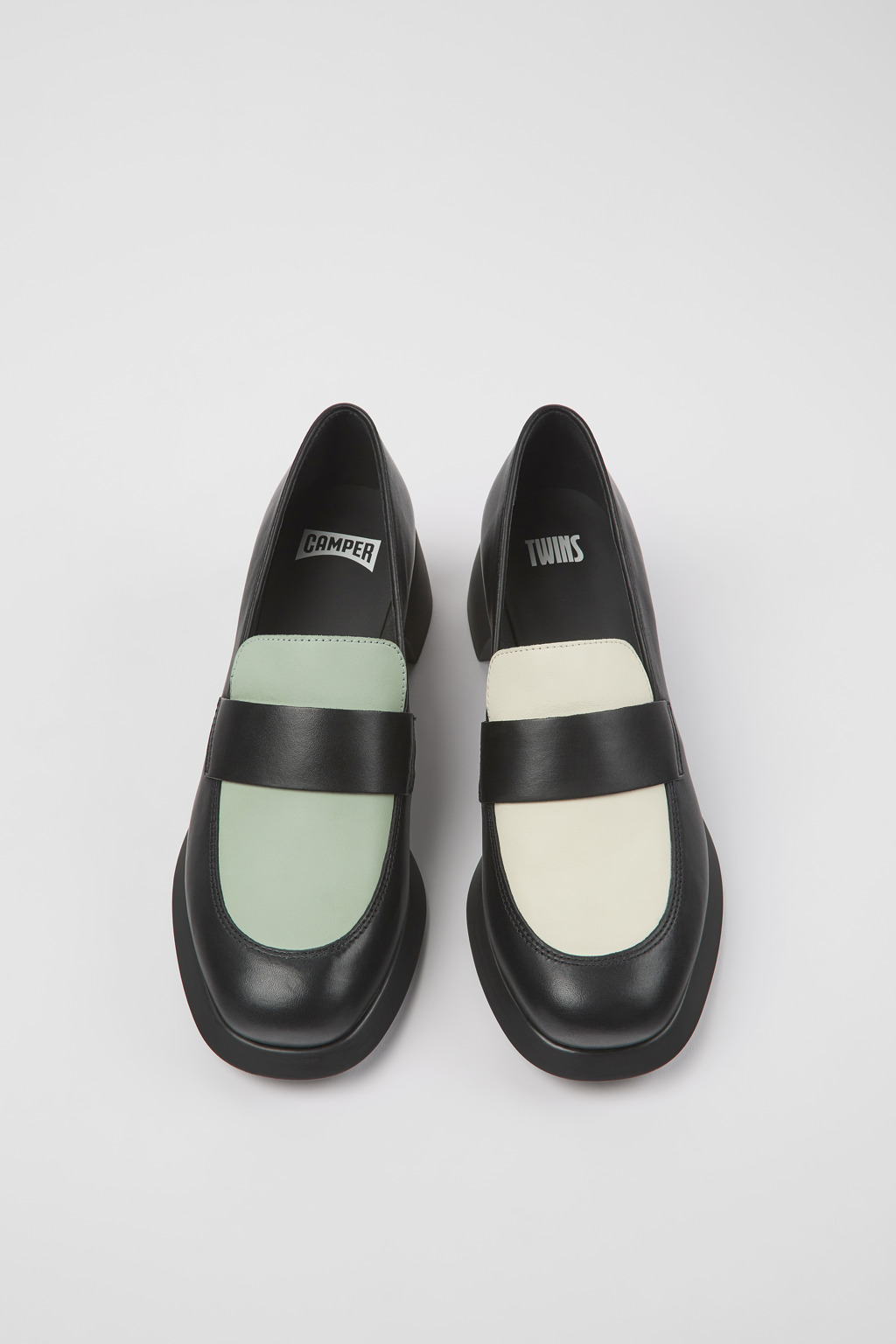 Twins Black Loafers for Women - Autumn / Winter collection