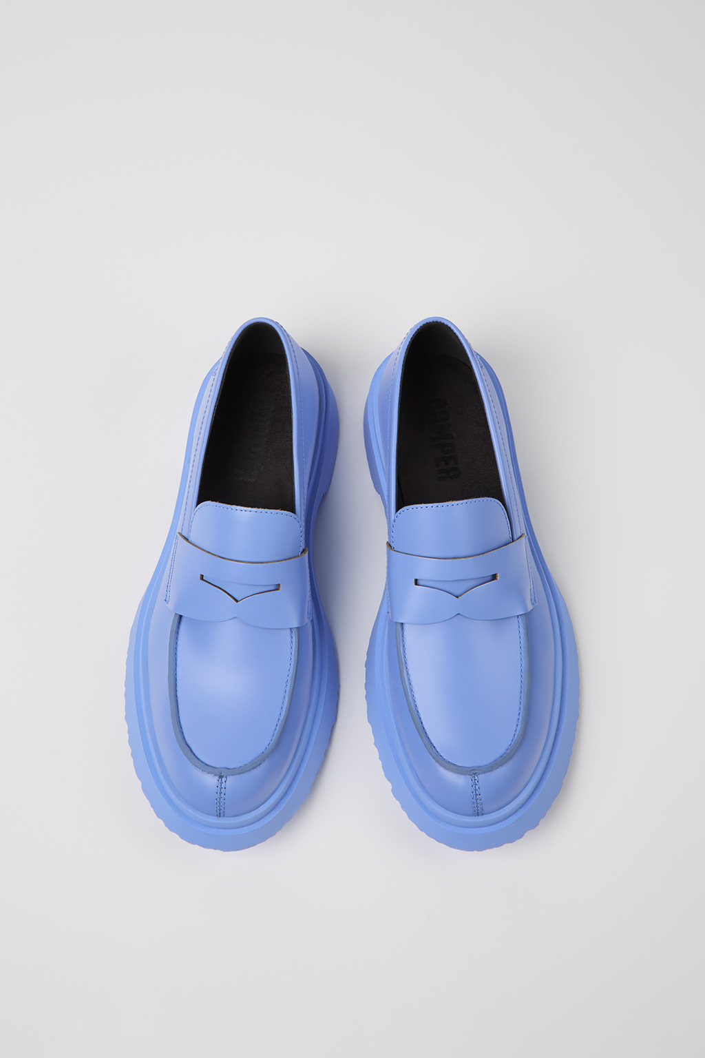 ローファー・オックスフォード CAMPER Woman Loafers Blue K201116-013 WALDEN 0 Walden Blue Formal Shoes for Women - Spring/Summer