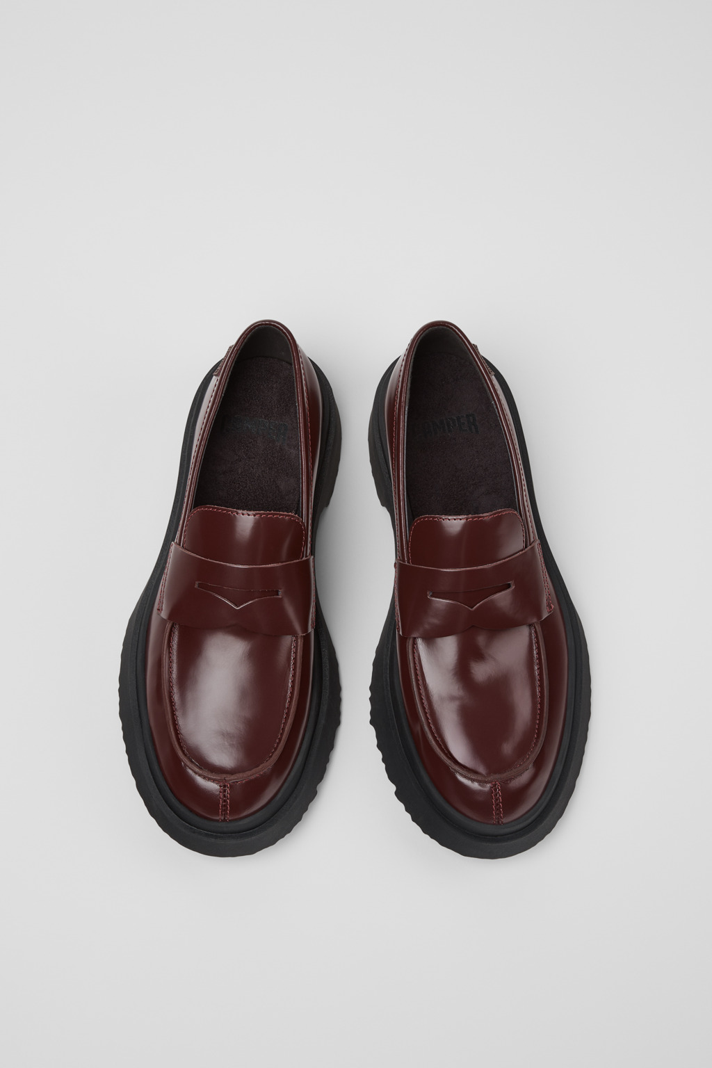 CAMPER ローファー Walden Burgundy Walden Burgundy Formal Shoes for Women - Autumn / Winter