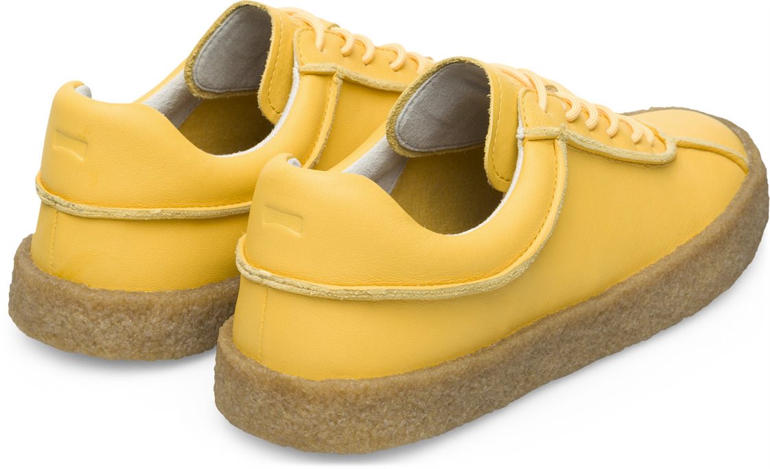 Camper store yellow shoes