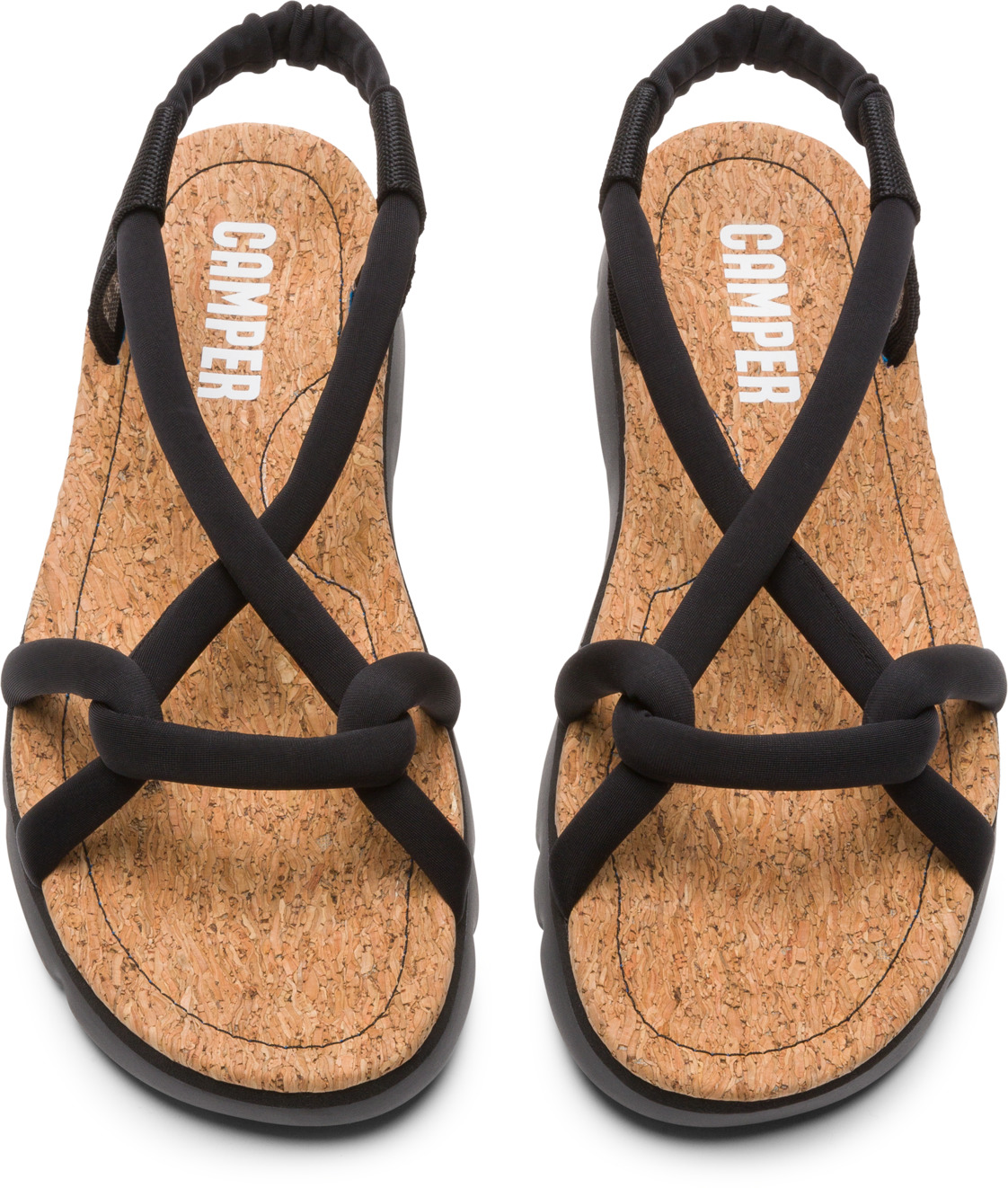 oruga Black Sandals for Women - Spring/Summer collection - Camper USA