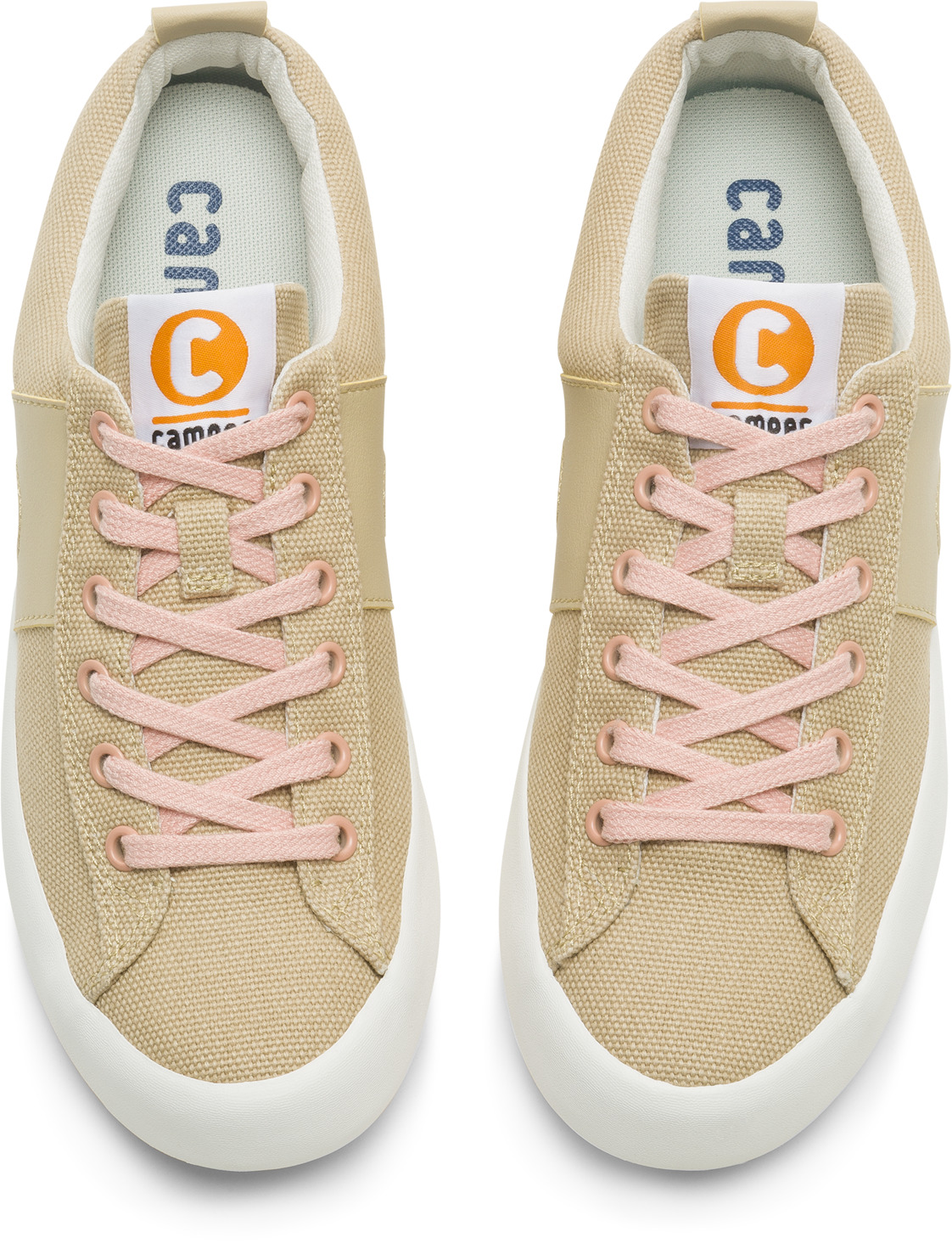 Imar Beige Sneakers for Women - Fall/Winter collection - Camper USA