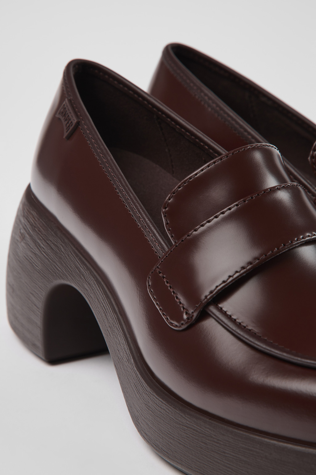 Thelma Burgundy Formal Shoes for Women - Spring/Summer collection - Camper  USA