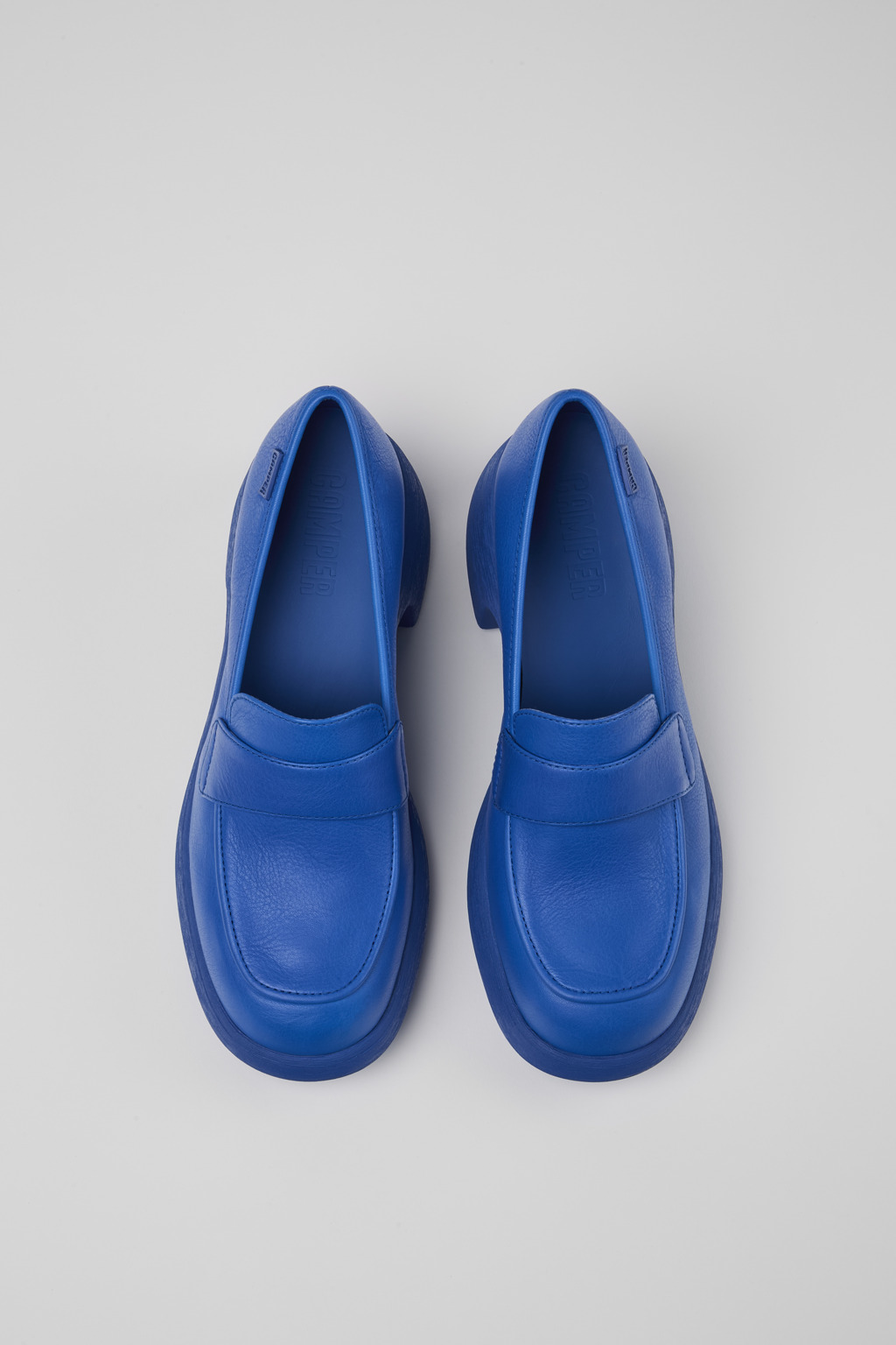 Thelma Blue Loafers for Women - Fall/Winter collection - Camper USA