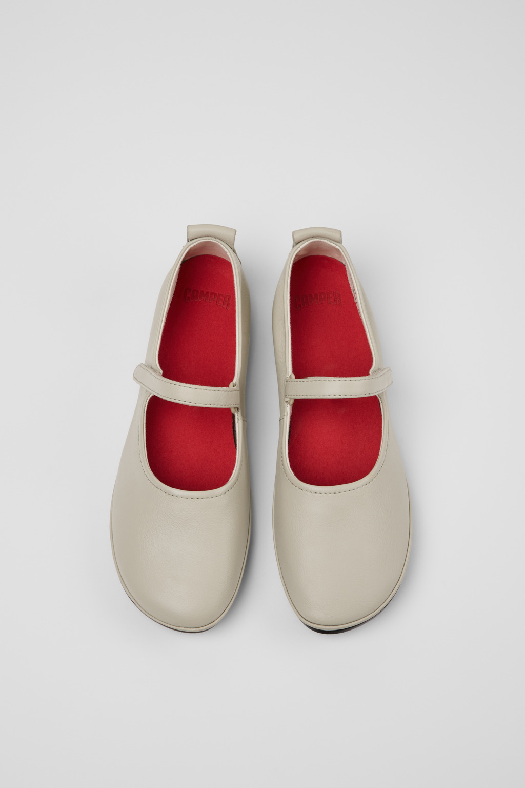 CAMPER|FLAT SHOES/LOAFERS (Right (K201365-022)) Right Beige Ballerinas for Women - Spring/Summer collection