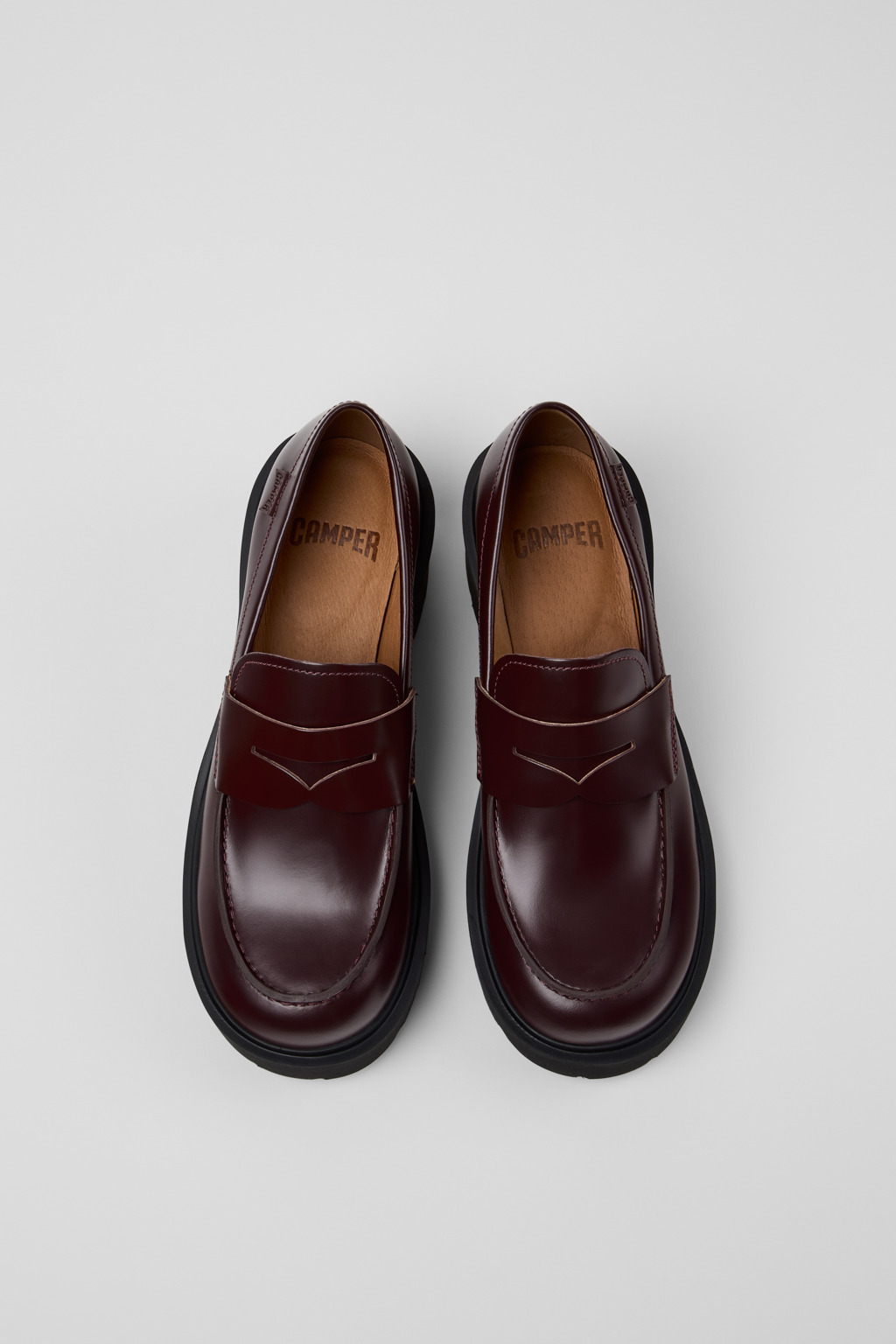 Milah Burgundy Formal Shoes for Women - Autumn / Winter collection