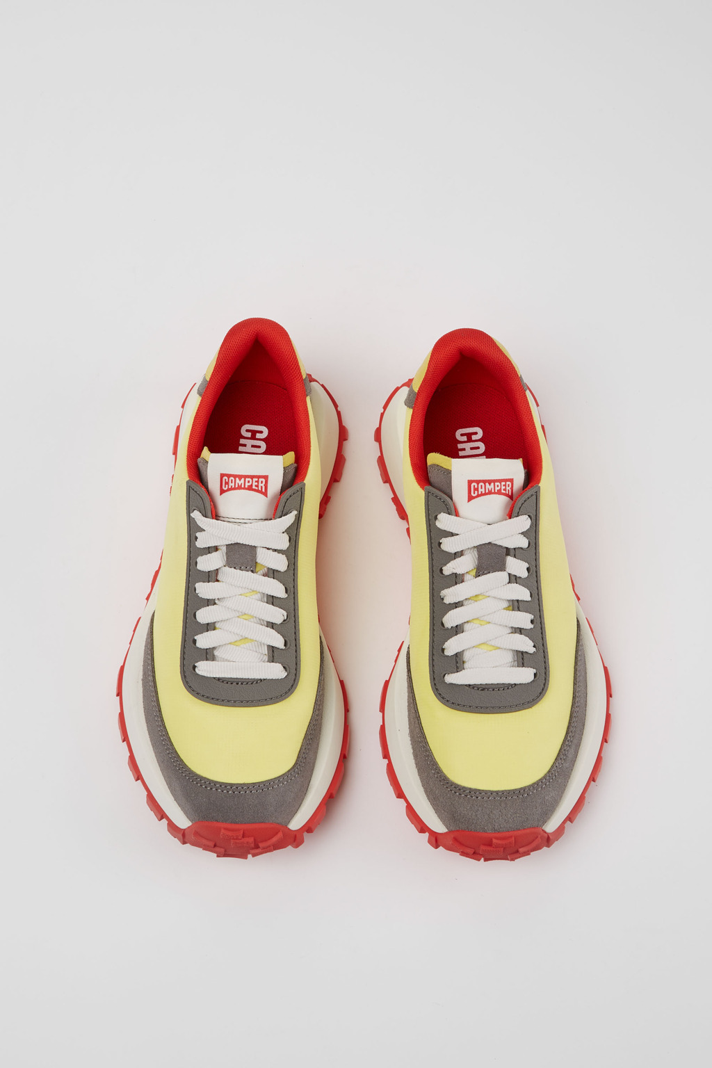 スニーカー CAMPER Woman Sneakers White K201462-028 DRIFT TRAIL VIBRAM 0 Drift Trail White Sneakers for Women - Spring/Summer