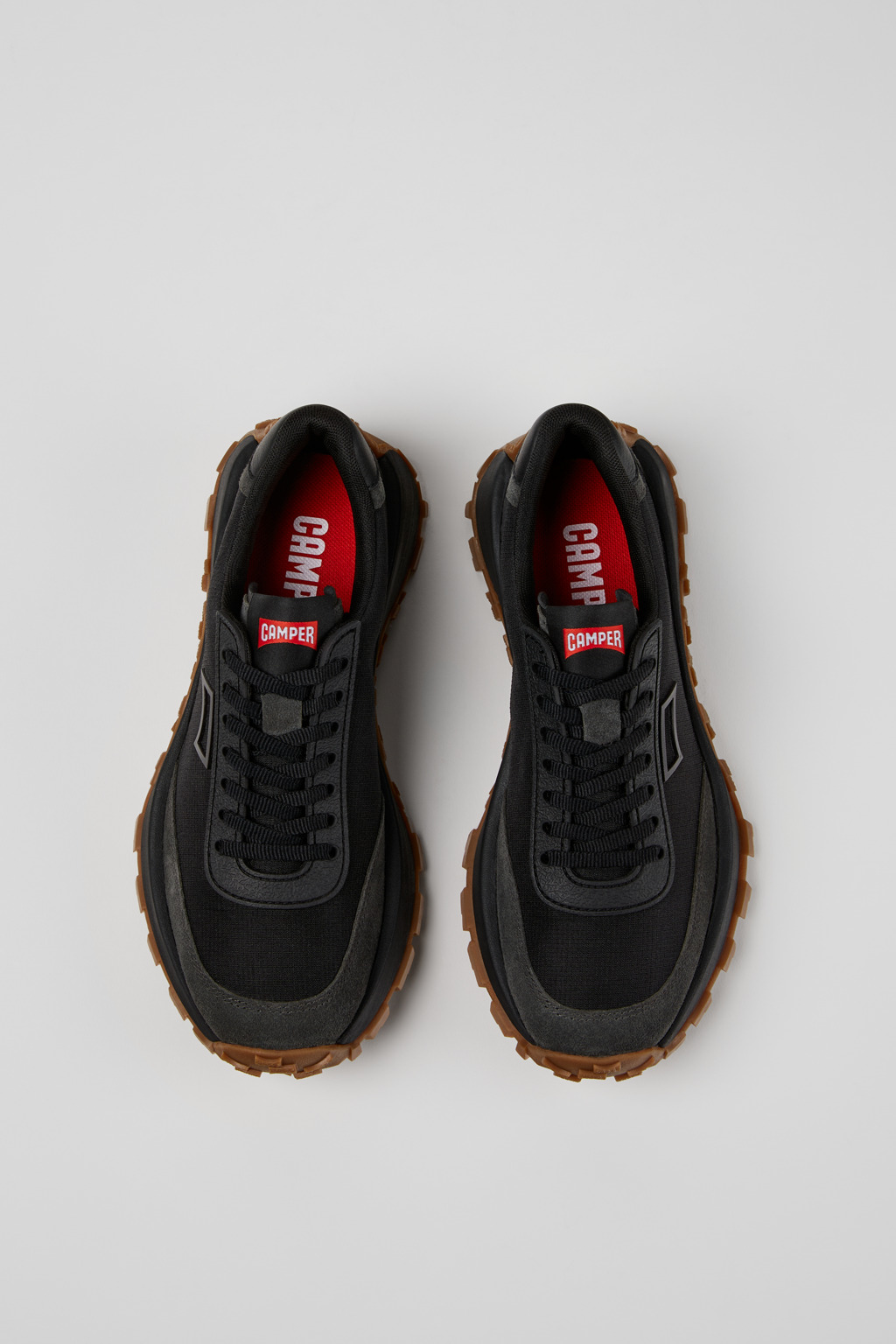 ★送料無料★CAMPER WOMENS DRIFT VIBRAM SNEAKERS K201462-022 Drift Trail Black Sneakers for Women - Spring/Summer