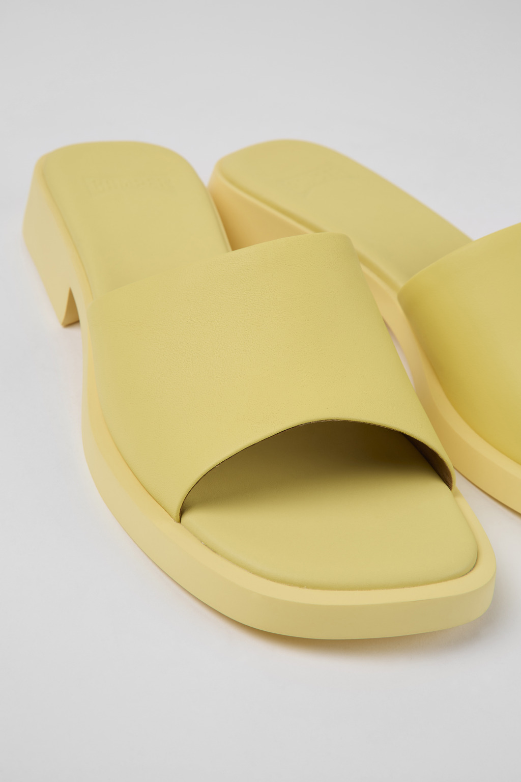 Dana Yellow Sandals for Women - Fall/Winter collection - Camper 