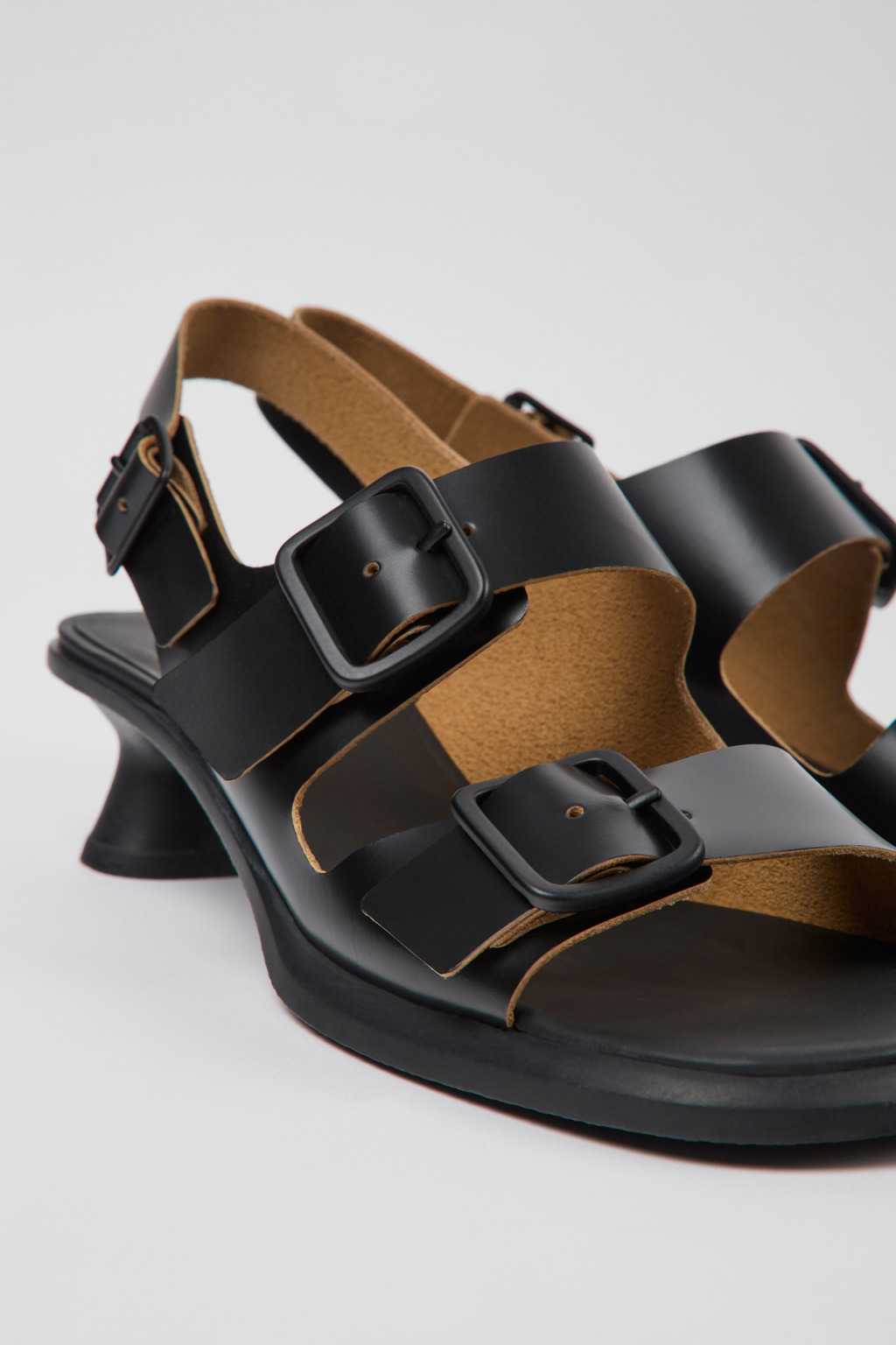 Dina Black Sandals for Women - Fall/Winter collection - Camper USA