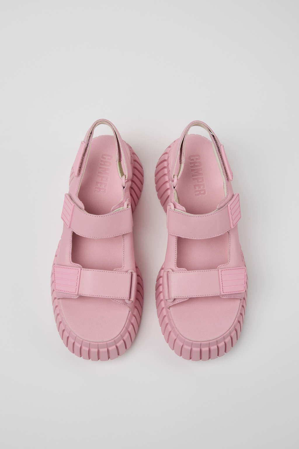 サンダル・ミュール Barcelona Sandals - Camper - Synthetic - Pink Pix Pink Sandals for Women - Spring/Summer collection