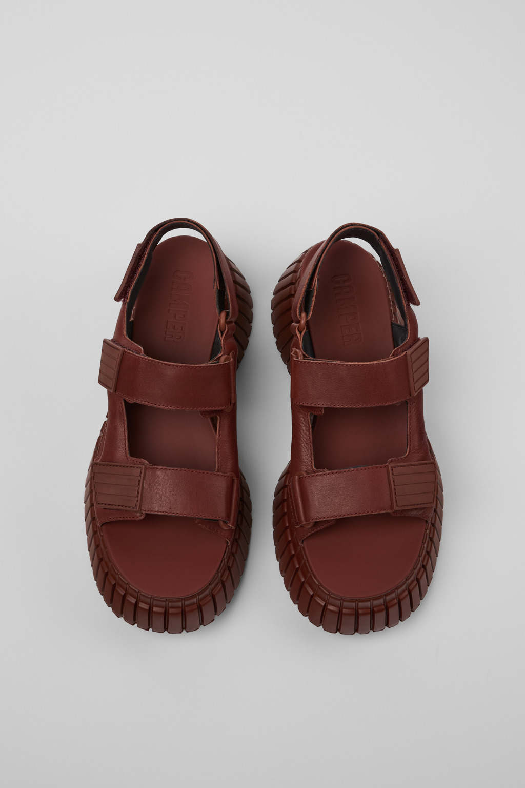 【関税込み】BCN Sandals - Camper - Leather - Black Black Sandals for Women - Spring/Summer collection - Camper