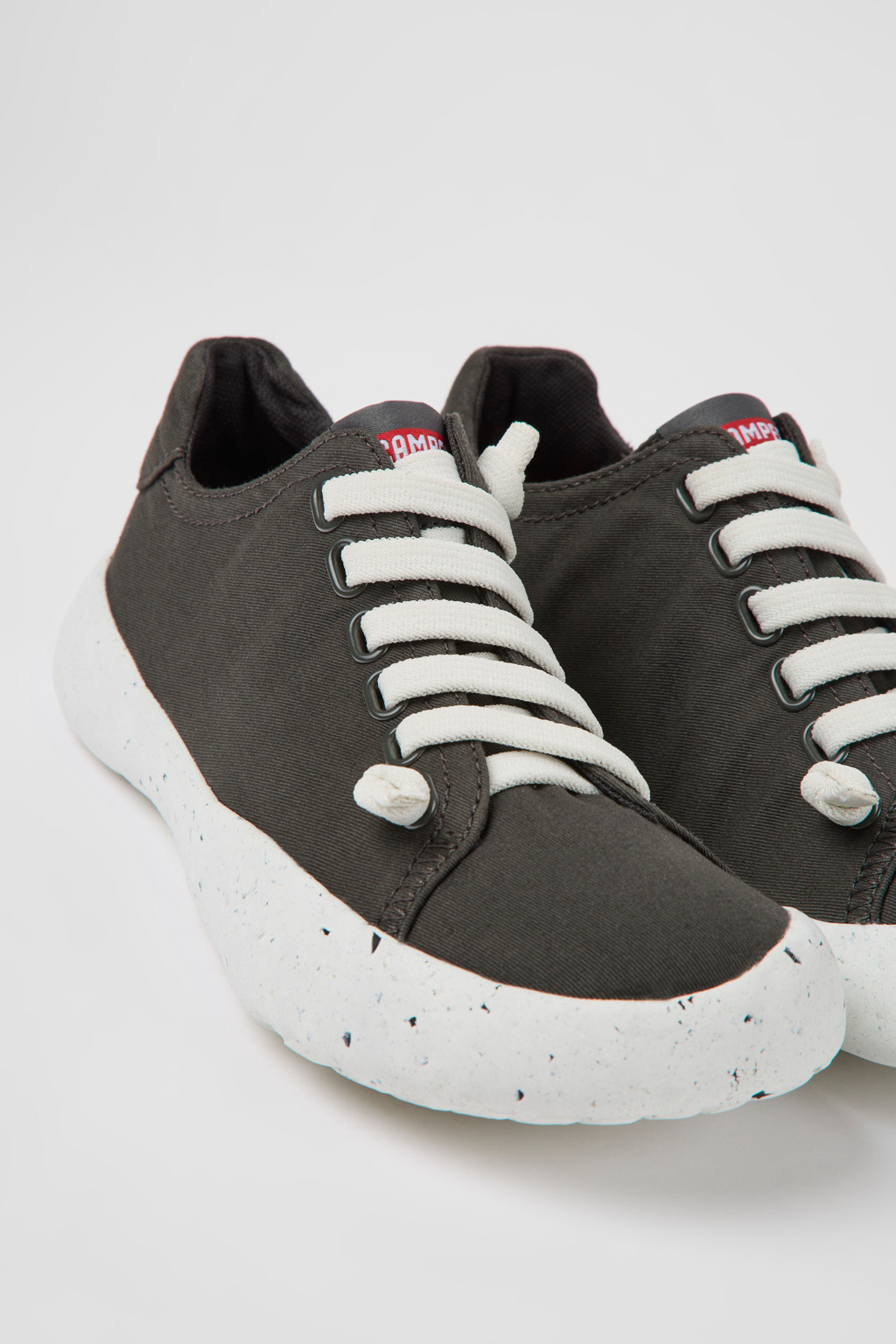 スニーカー CAMPER Woman Sneakers Grey K400422-017 PEU TOURING 0 Camper Outlet: Peu Touring sneakers in suede - Grey | Camper