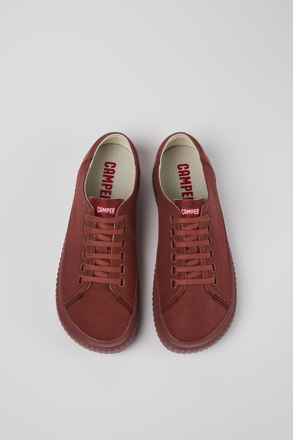 スニーカー CAMPER Woman Sneakers Red K400374-024 PEU TOURING 0 Peu Red Sneakers for Women - Spring/Summer collection