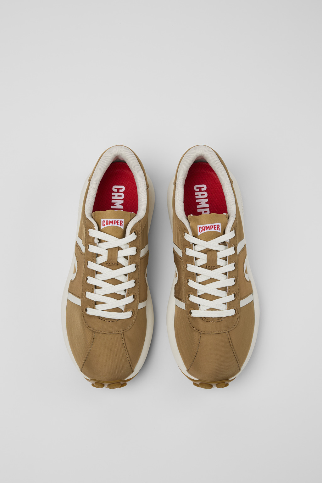 スニーカー CAMPER Woman Sneakers Brown K201614-012 PELOTAS ATHENS 0 Pelotas Brown Sneakers for Women - Spring/Summer collection