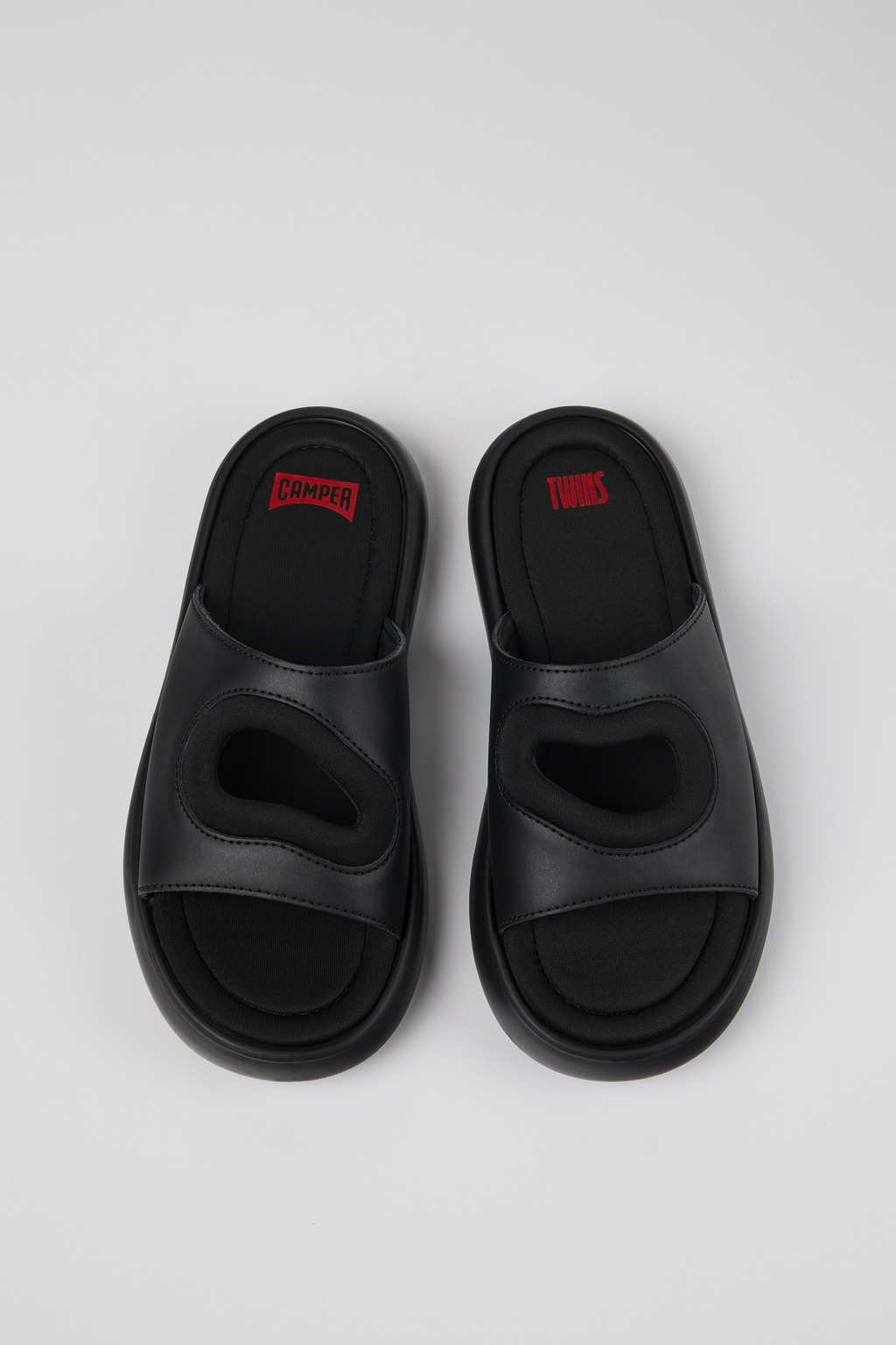 Twins Black Sandals for Women - Spring/Summer collection 