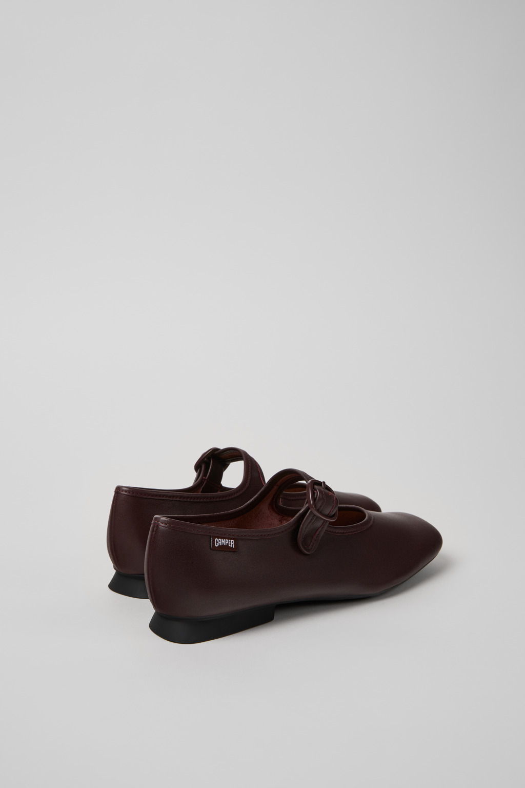 Casi Casi Burgundy Flat Shoes for Women - Autumn / Winter