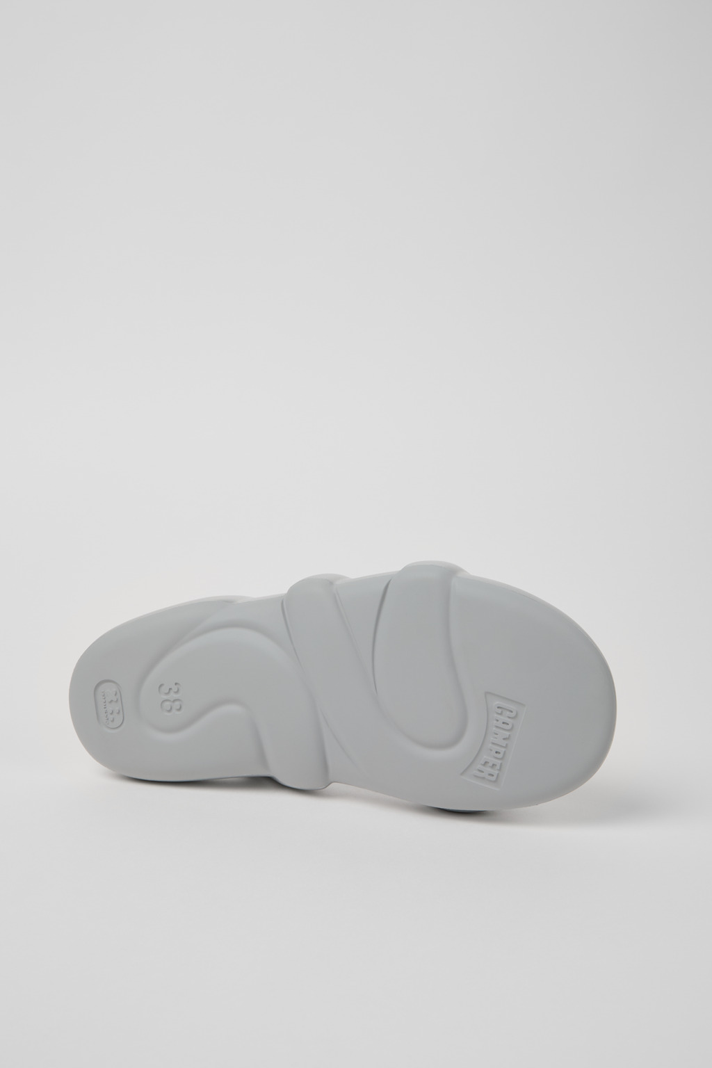 ★Camper★(W)Kobarah Flat Sandals★Silver Camper Kobarah Flat In Silver For Women | Flat Rubber